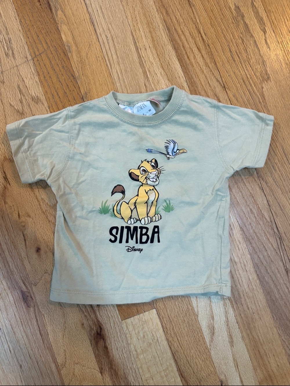 Zara Simba Lion King Graphic Tee sz 2yrs toddler - Picture 5 of 7